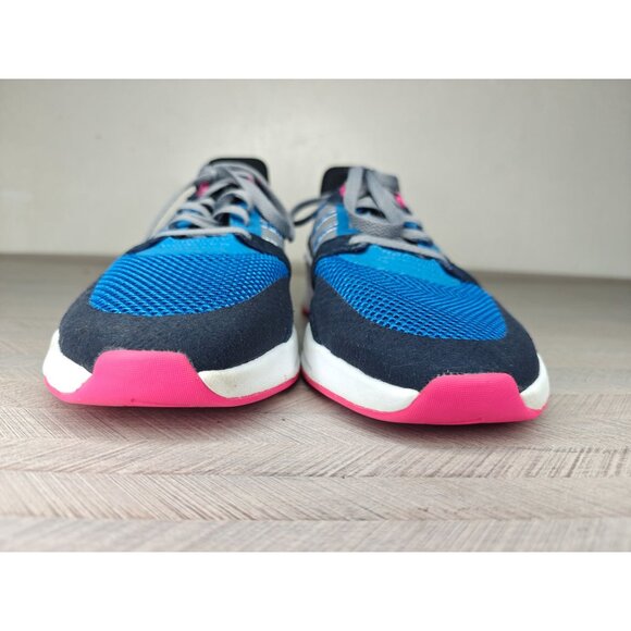Adidas Run 90s Womens Sneakers Size 10 Blue Pink Mesh Athletic Running Shoes - Picture 3 of 8